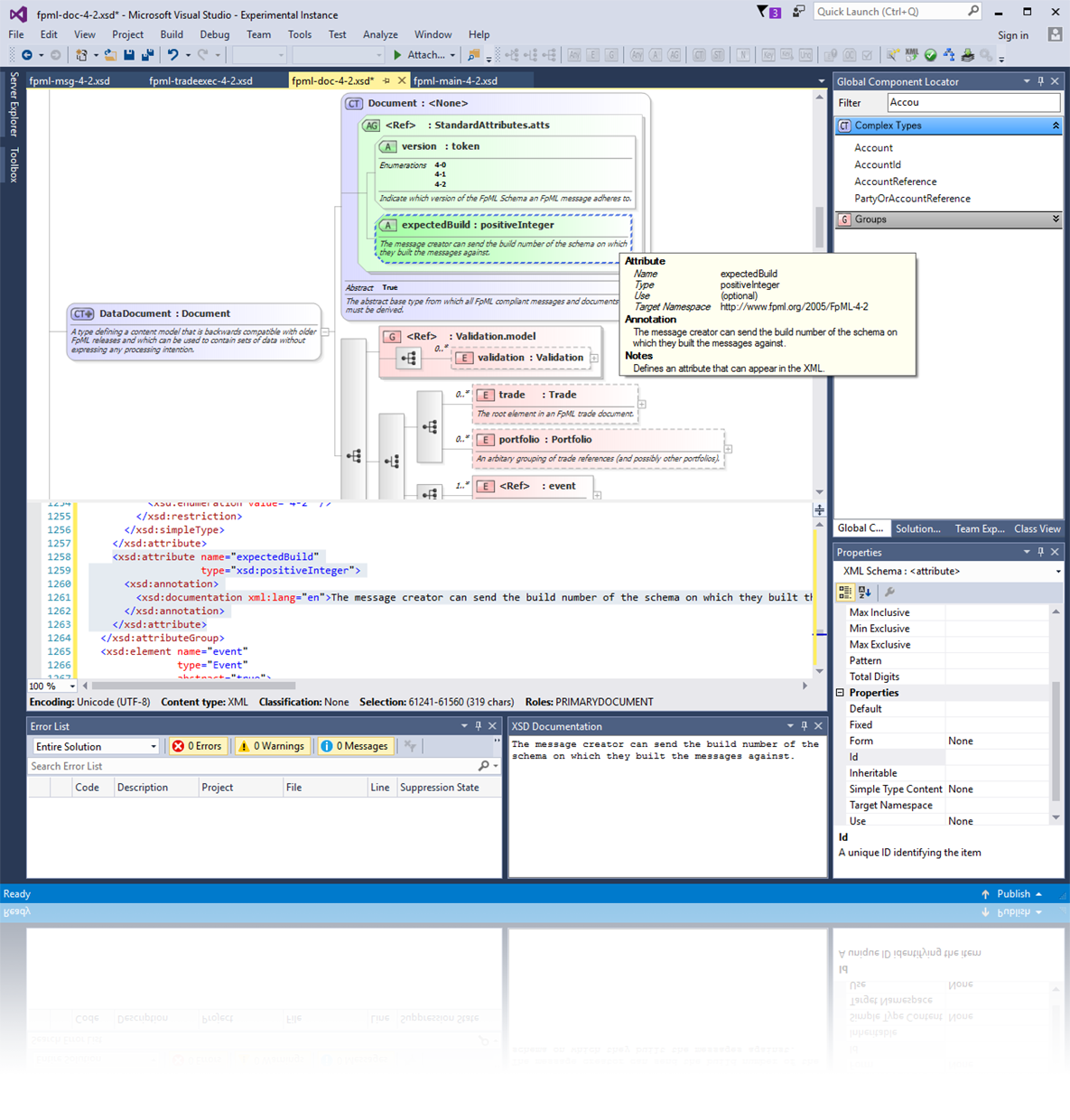 XSD Editor for Visual Studio