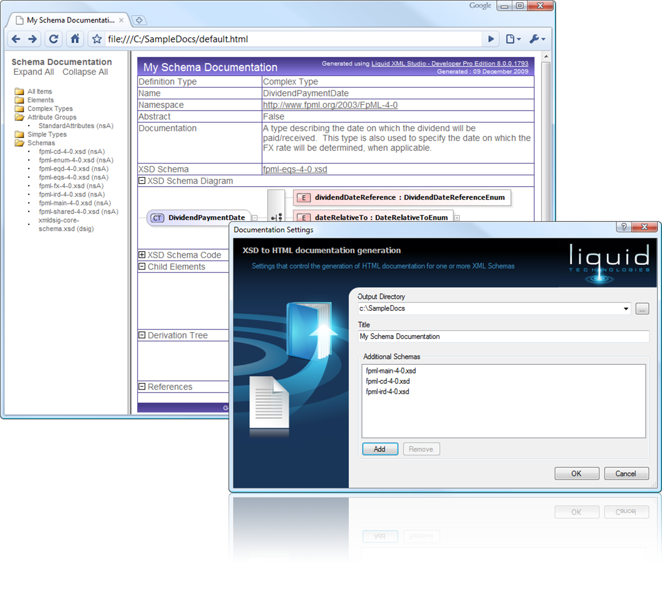 XSD To Html (Documentation Generation)
