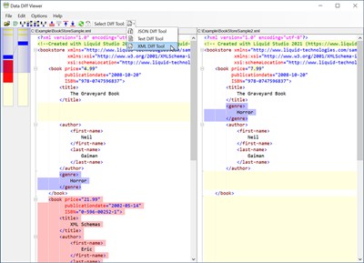 Liquid Data Diff Viewer