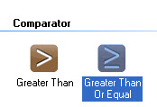 Comparator Greater Than or Equal Component