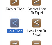 Comparator Less Than Component
