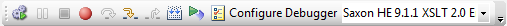 Liquid XML Studio Debugger Toolbar
