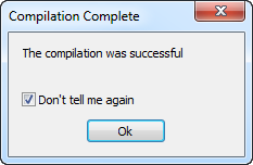 Don't Tell Me Again MessageBox